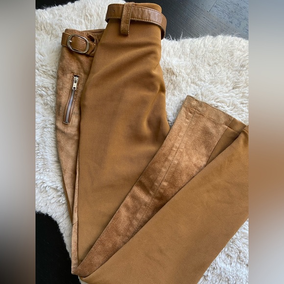 Vintage “Talk of the Walk” suede skinny pants - Picture 6 of 8